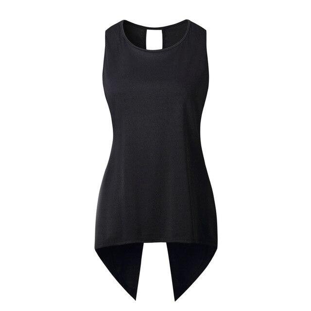 Womens Tops and Blouses Sleeveless Ladies Top Female Cross Irregular O-Neck Woman Blouse Shirt Summer Tops for Women 2018 Tank - Shop Trendy Women's Fashion | TeeYours