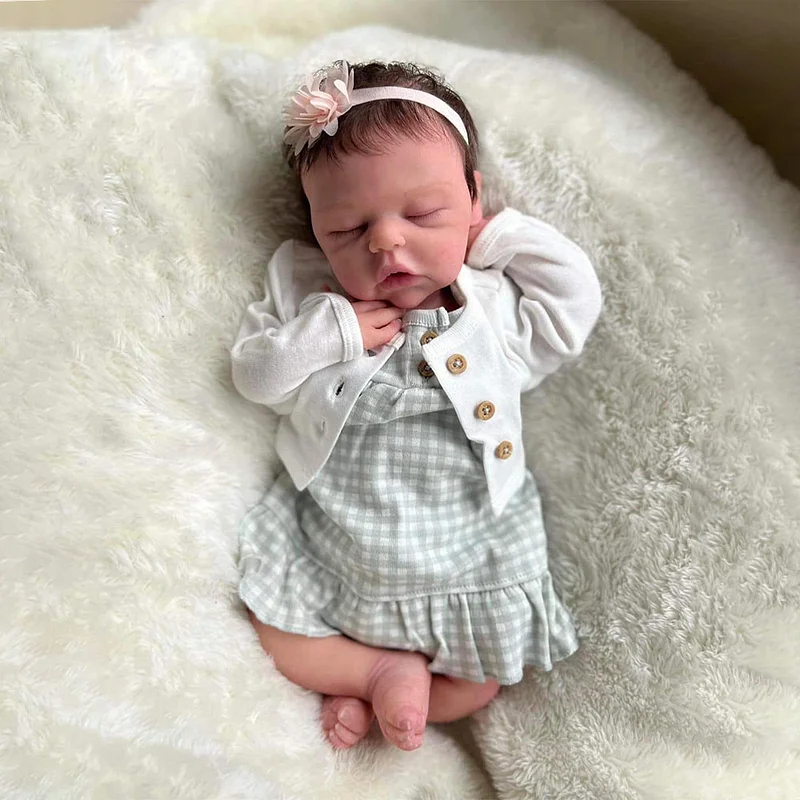 Flexible Solid Platinum Liquid Full Silicone Reborn Doll Baby Named Boaz