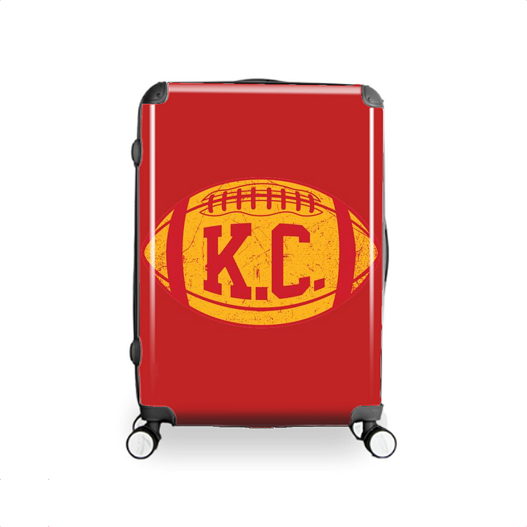 KC Retro Football, Kansas City Chiefs Hardside Luggage