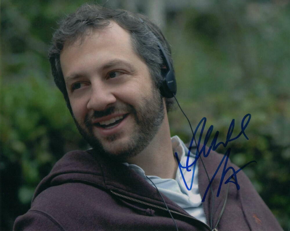 JUDD APATOW SIGNED AUTOGRAPH 8X10 Photo Poster painting - KNOCKED UP, THE 40-YEAR-OLD-VIRGIN