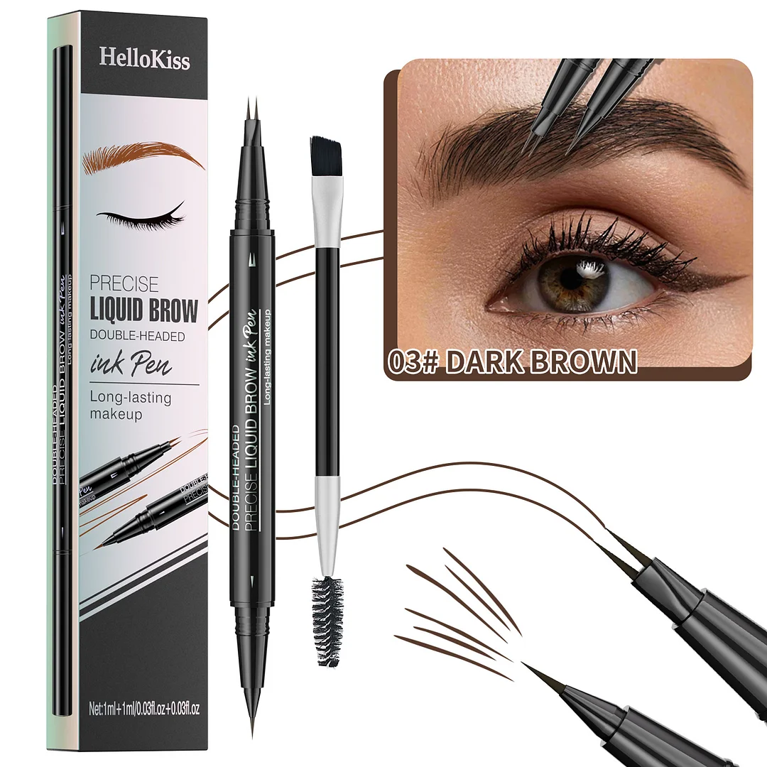 💥Buy 1 Get 1 Free💥2 In 1 Waterproof Eyebrow Pencil