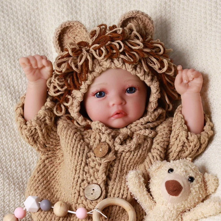 Babeside Quiet Reborn Baby Megan 17'' Little Infant Girl Building Lovely Memories