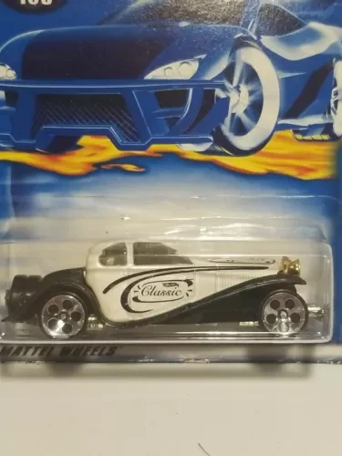 2001 Hot Wheels '37 Bugatti Classic #163 Pearl/Black FAST Shipping HW3 Parts