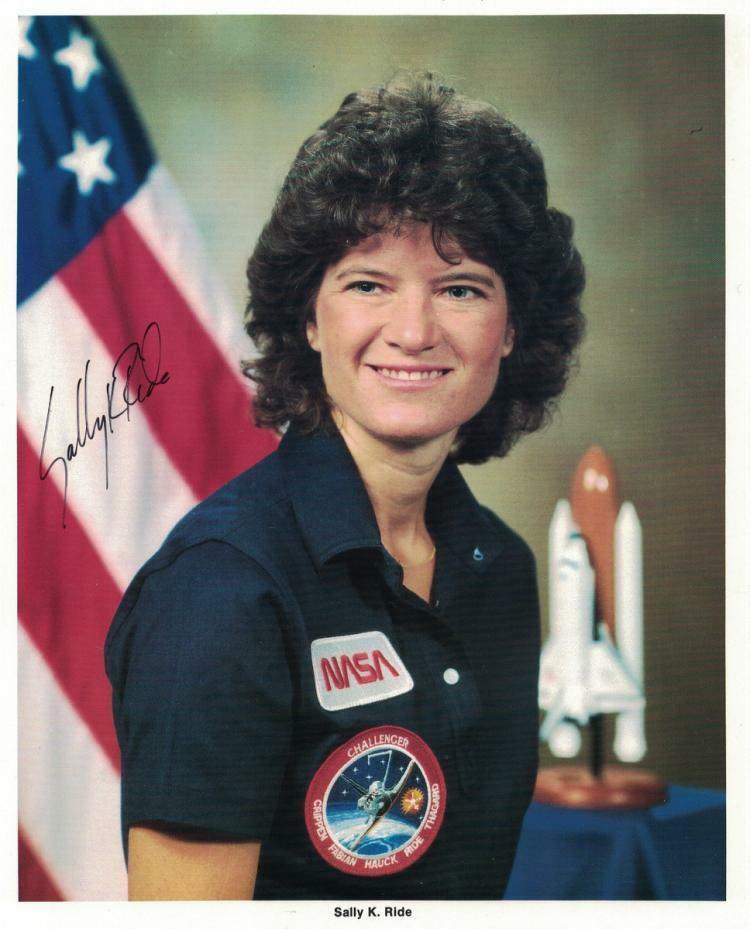 SALLY RIDE Signed Photo Poster paintinggraph NASA Astronaut Space 1st American Female preprint