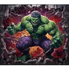 Hulk - 11CT Stamped Cross Stitch - 50*45cm