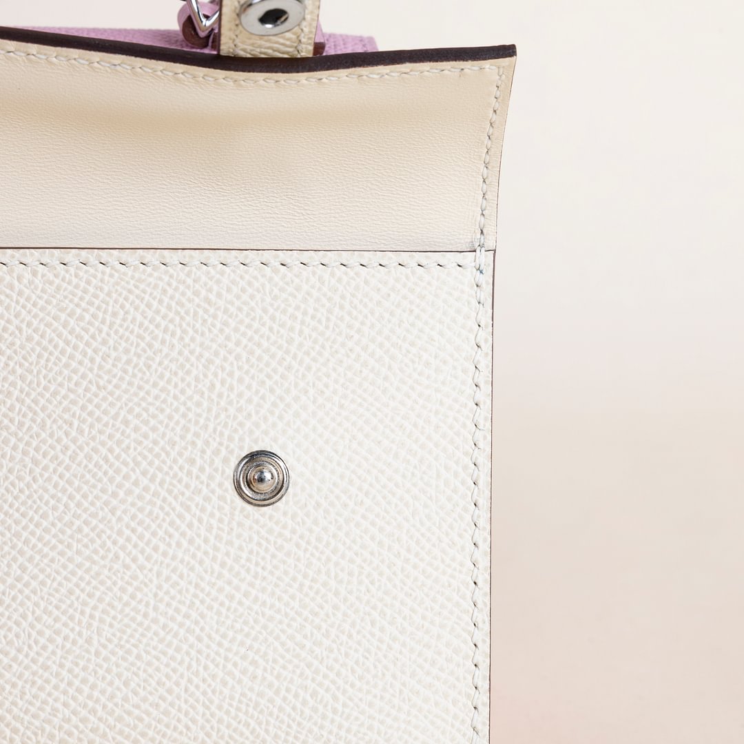 Kelly Doll Epsom X9 Mauve sylvestre/4B Biscuit/9R Lime/l2 Nata PHW