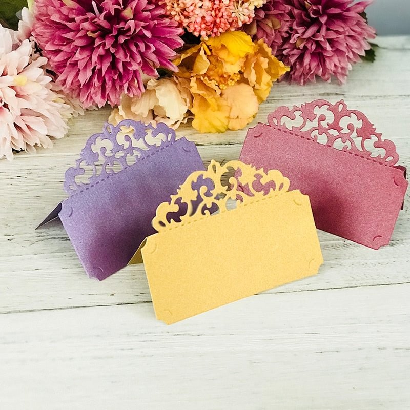 lace place card Dies wedding invitation Metal Cutting Dies Scrapbooking New 2019 Border Craft Dies cut for DIY Paper Card making