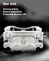 cciyu 18-B4974 Front Right Brake Caliper With Bracket For Ford For F-150 2005-2008,For Ford For Lobo 2005-2008,For Lincoln For Mark LT 2006-2008