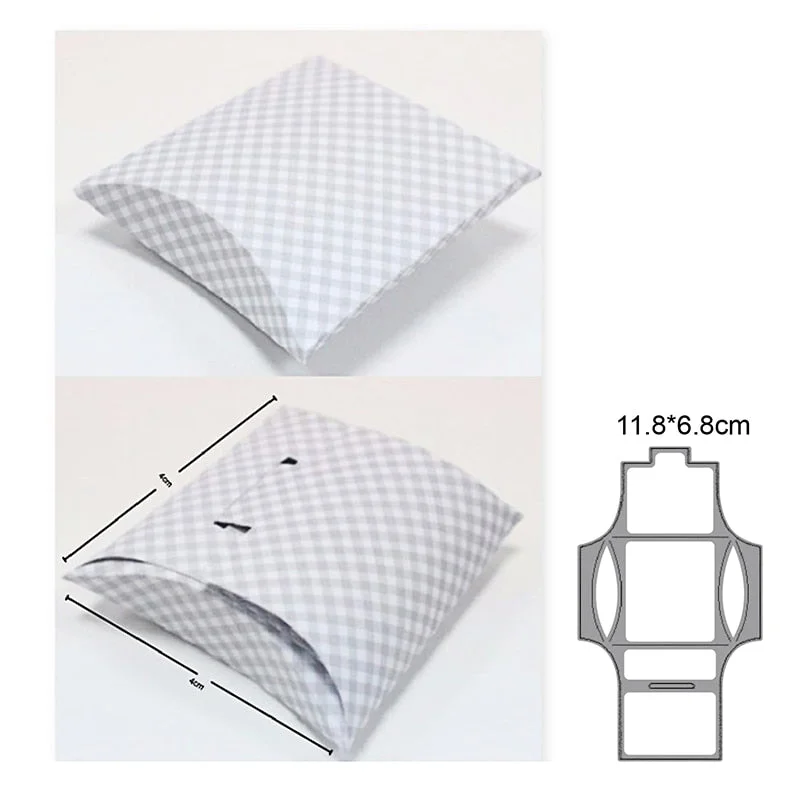 Craft Dies Candy Box Case Frame Cutting Dies Stencils Dies for Diy Scrapbooking Dies Craft Paper Card Making Metal Dies New 2021