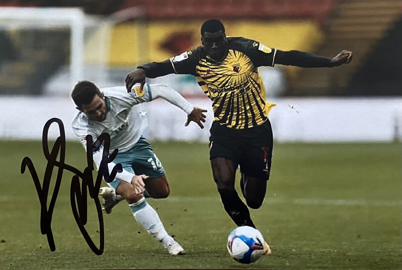 Ken Sema Genuine Hand Signed Watford 6X4 Photo Poster painting 2