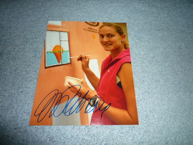 NADIA PETROVA signed autograph 8x10 (20x25cm) In Person