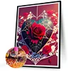 Diamond Painting -DIY Round Drill Rose Spider Web