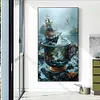 5D DIY Full Round Drill Diamond Painting Cup Kit Home Decor Art Craft 40x70cm