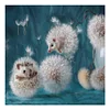 Dandelion Hedgehog - Full Round Drill Diamond Painting