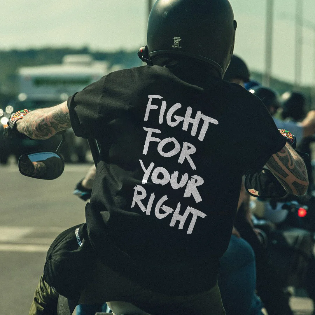 Fight For Your Right Printed Men's T-shirt