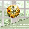 Letters DIY Diamond Painting Acrylic Special Shape Pendant Hanging Kit