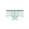 Men's Low Waist Sexy Transparent Ice Silk Seamless Ultra-Thin Boxer Briefs