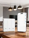 WiFi 10G Smart Light for Switch with 5M Radar Human Motion Detection Alarm Sensor Smart Push Light Button Compatible for Google Assistant & YandexAlice