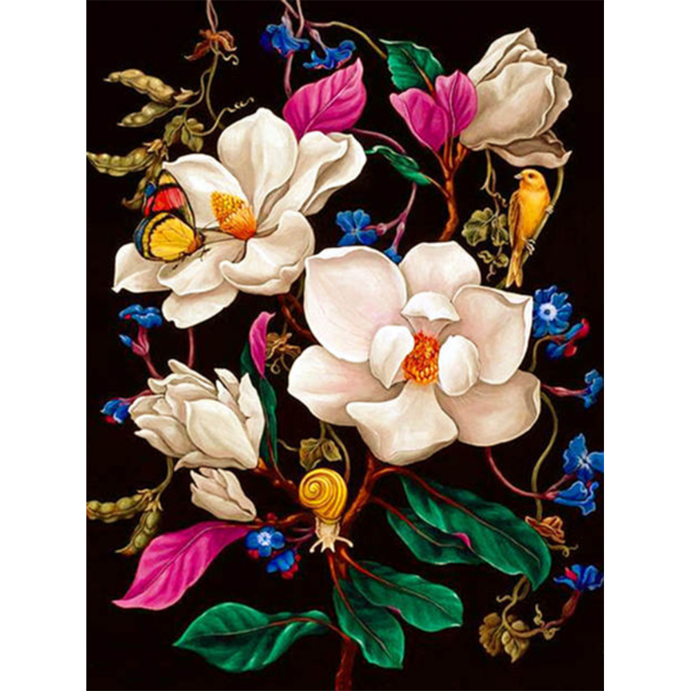 

40*50CM - Square Drill Diamond Painting - Flowers, 501 Original
