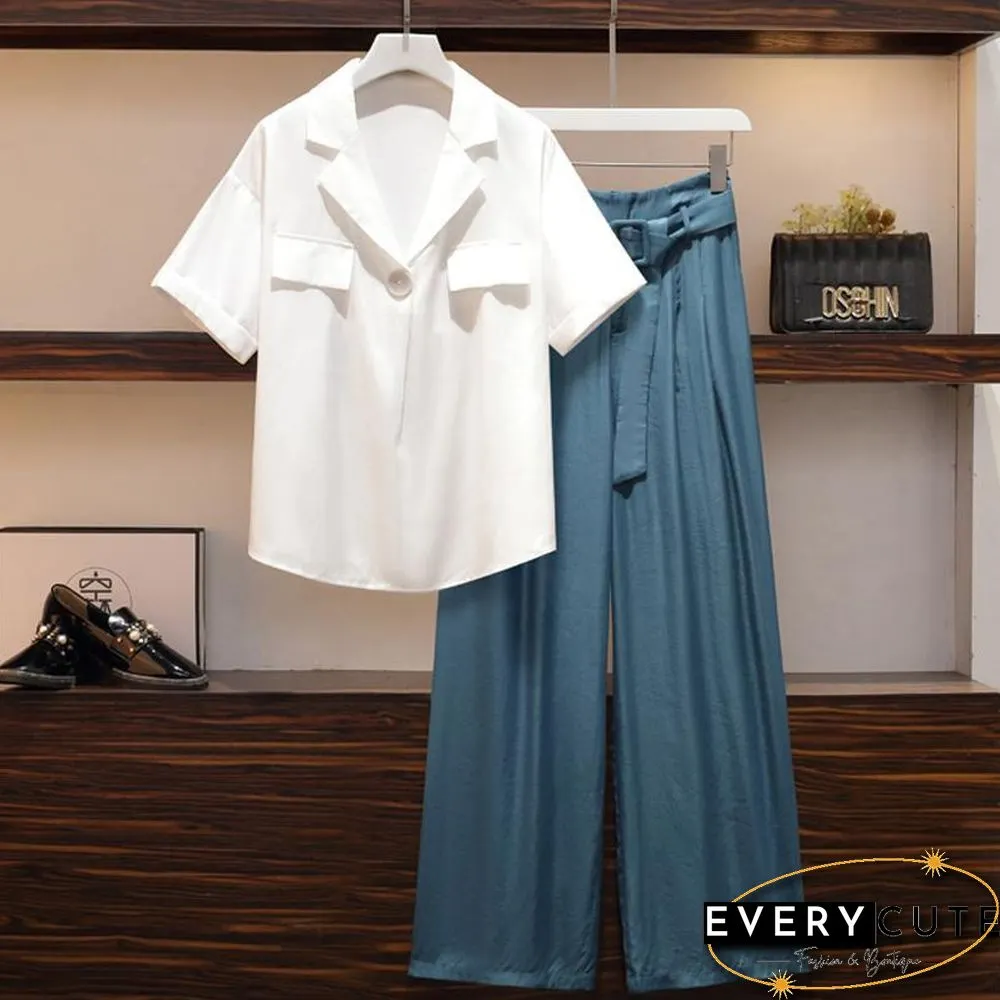 Summer Casual Two-Piece Set P15696