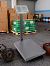 Foldable Floor Scale LCD Display Industrial Platform Scale for Pricing Warehouse