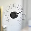 Circular Self Adhesive Window Outdoor Thermometer Pointer Temperature Meter