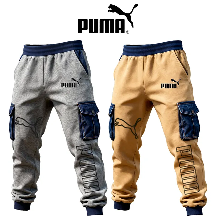 Spodnie dresowe PUMA&reg; męskie na zimę (opakowanie 2 szt.)