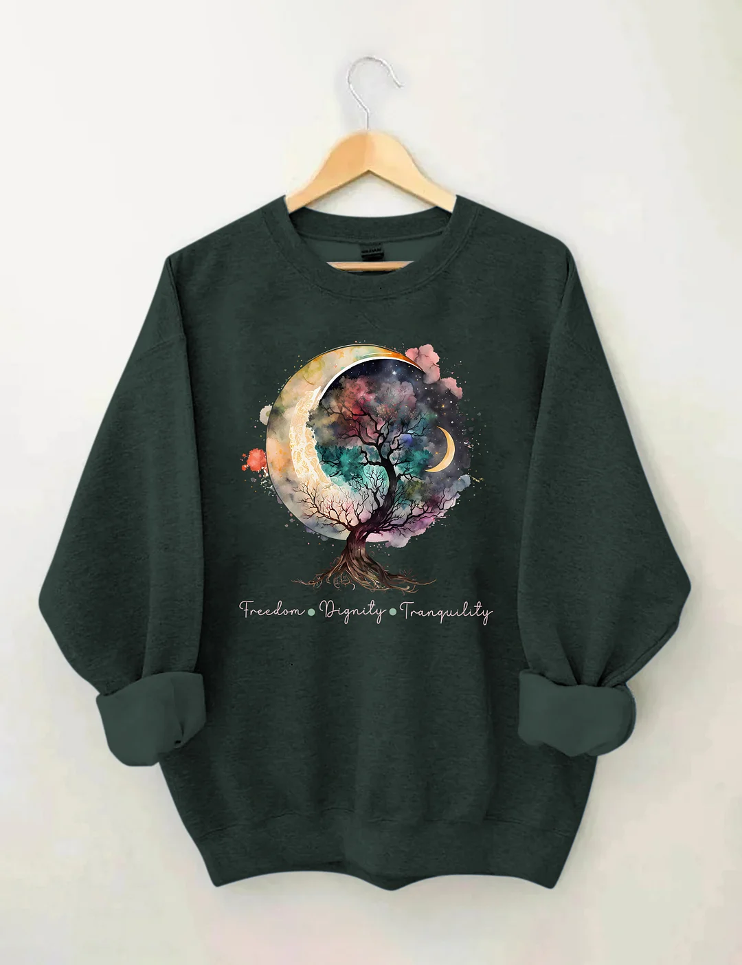Freedom Dignity Tranquility Sweatshirt