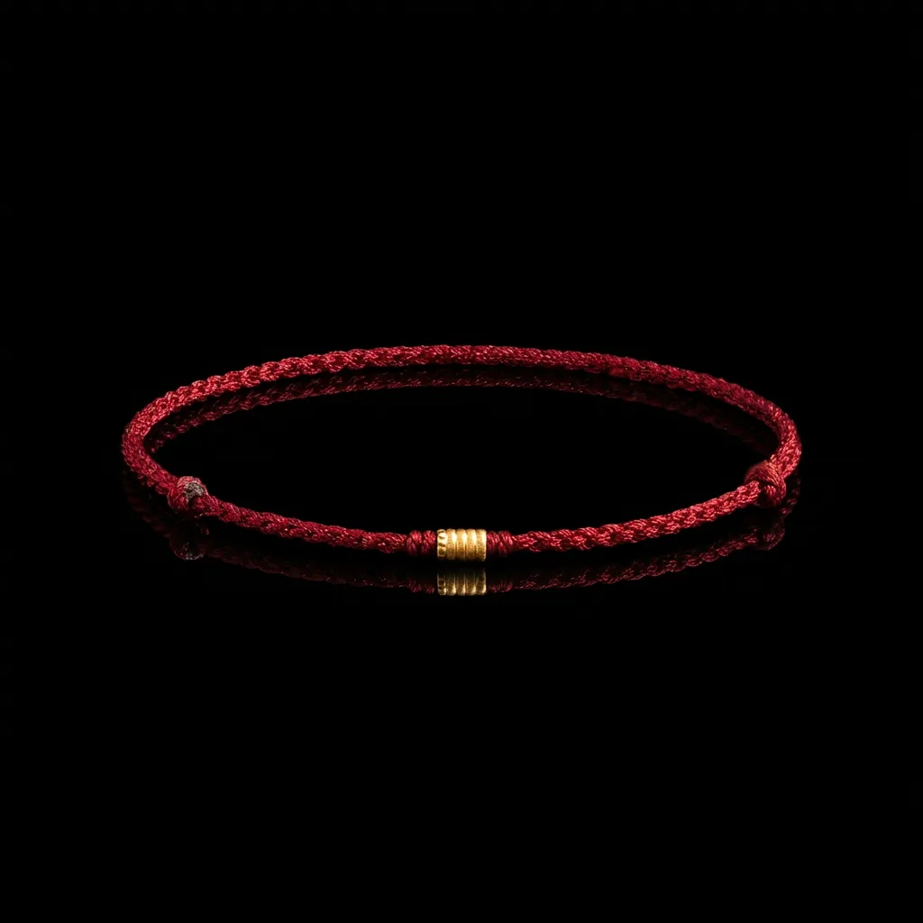 The Vermilion Luck Braided Bracelet