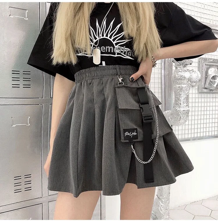 Big Pocket Mini Skirts