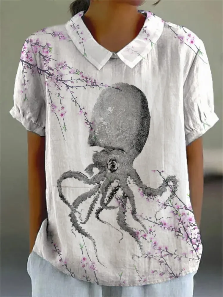 Janpanes Octopus Shirt-2