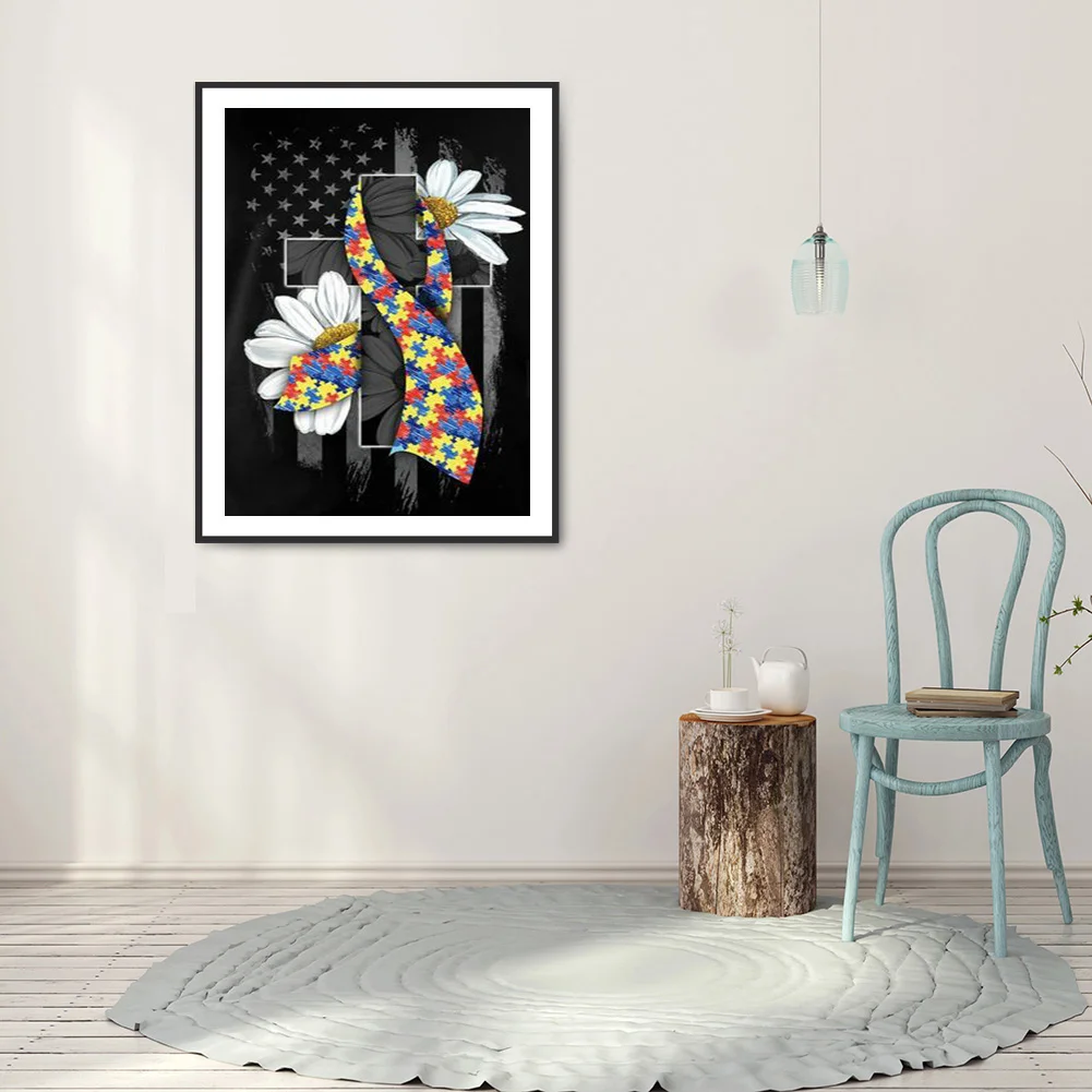 Full Round Diamond Painting 30*40cm - Cross