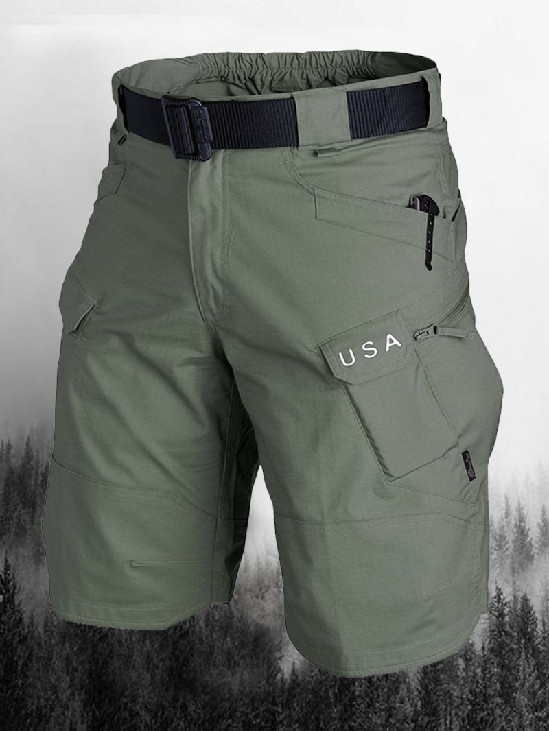 Outdoor Style Multi-Pockets Men's Shorts in  mildstyles