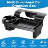 Side Window Backseat Hanging Organizer with Cup Holder Car Side Door Storage Box