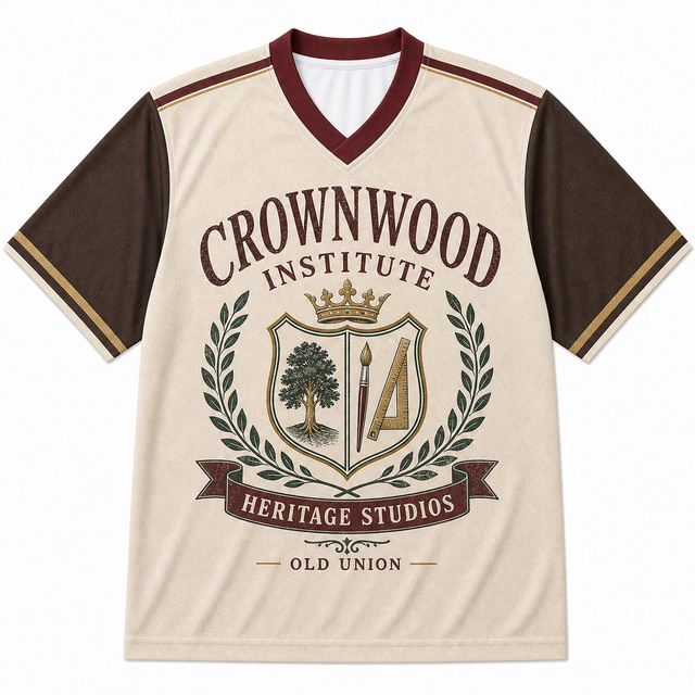 Varsity Crownwood Institute Short Sleeve Jersey