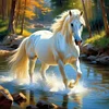 Diamond Painting-DIY Full Round Drill Horse(40*40 CM)