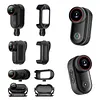 4K Ultra HD Cycling Dash Cam IP65 Waterproof Wearable Action Body Cam Magnetic Thumb Size Pov Camcorder for Cycling/Travel/Pet/Vlogging