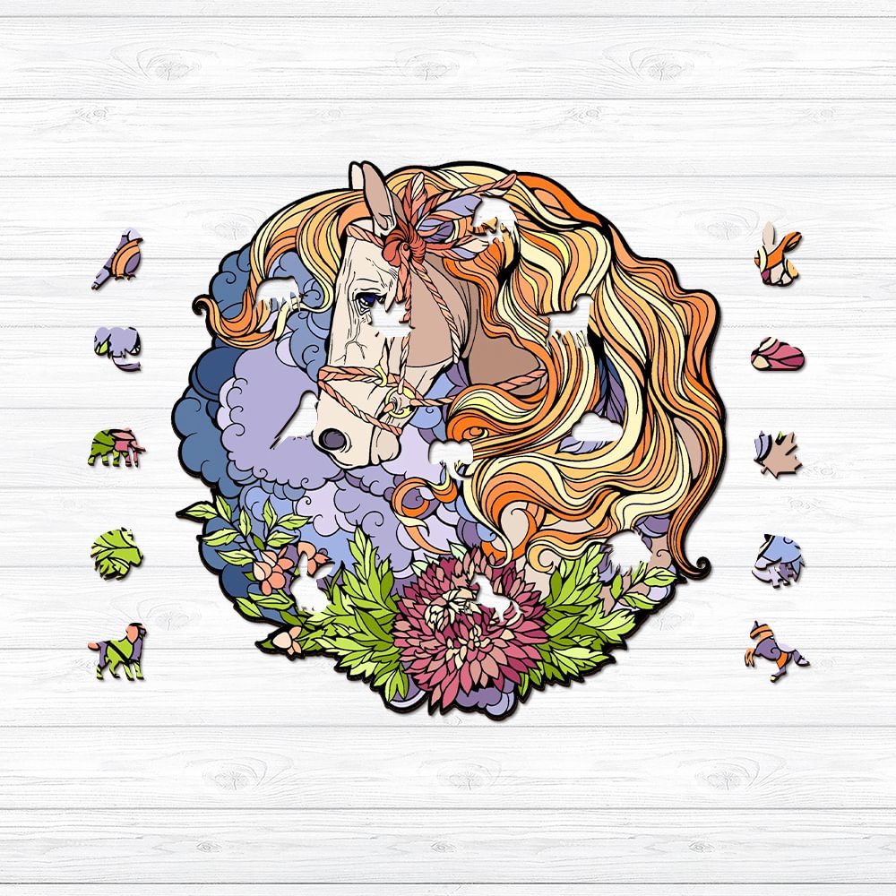 Ericpuzzle™ Ericpuzzle™Stallion Wooden Jigsaw Puzzle
