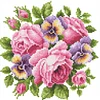 Rose - 9CT Partial Beaded Cross Stitch Kit(29x28cm)