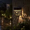 Solar Powered Outdoor Hummingbirds Wall Lamps Wall-Mounted Garden Lights