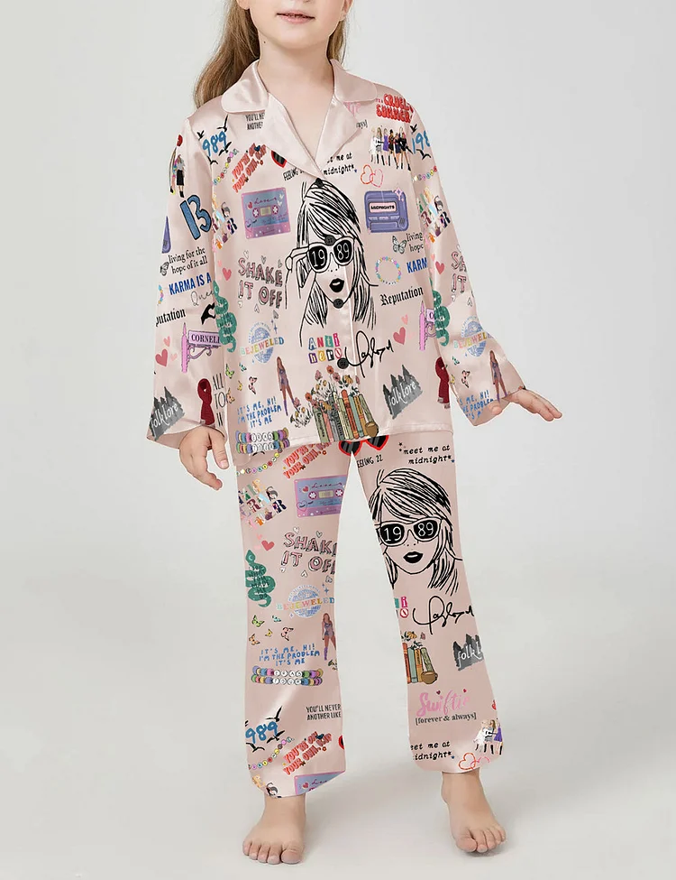 Eras Tour Cute Kid's Pajama Set