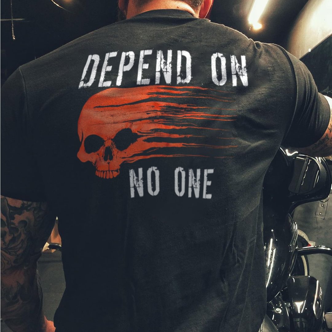 Livereid Depend On No One T-shirt - Livereid