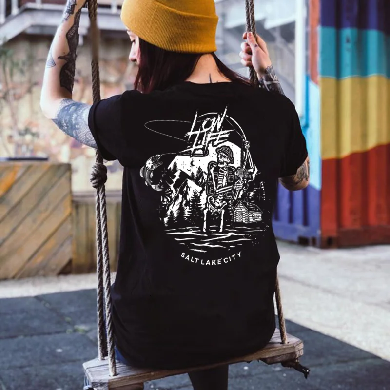 Salt Lake City Printed Women's T-shirt -  