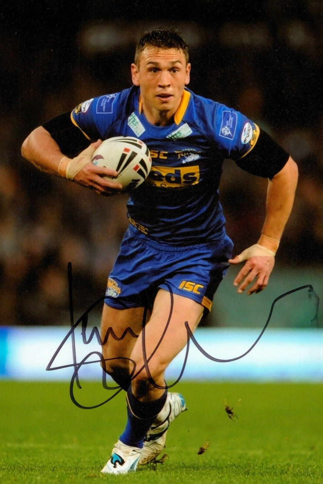 Kevin Sinfield Signed 6x4 Photo Poster painting Leeds Rhinos England Rugby League Autograph +COA