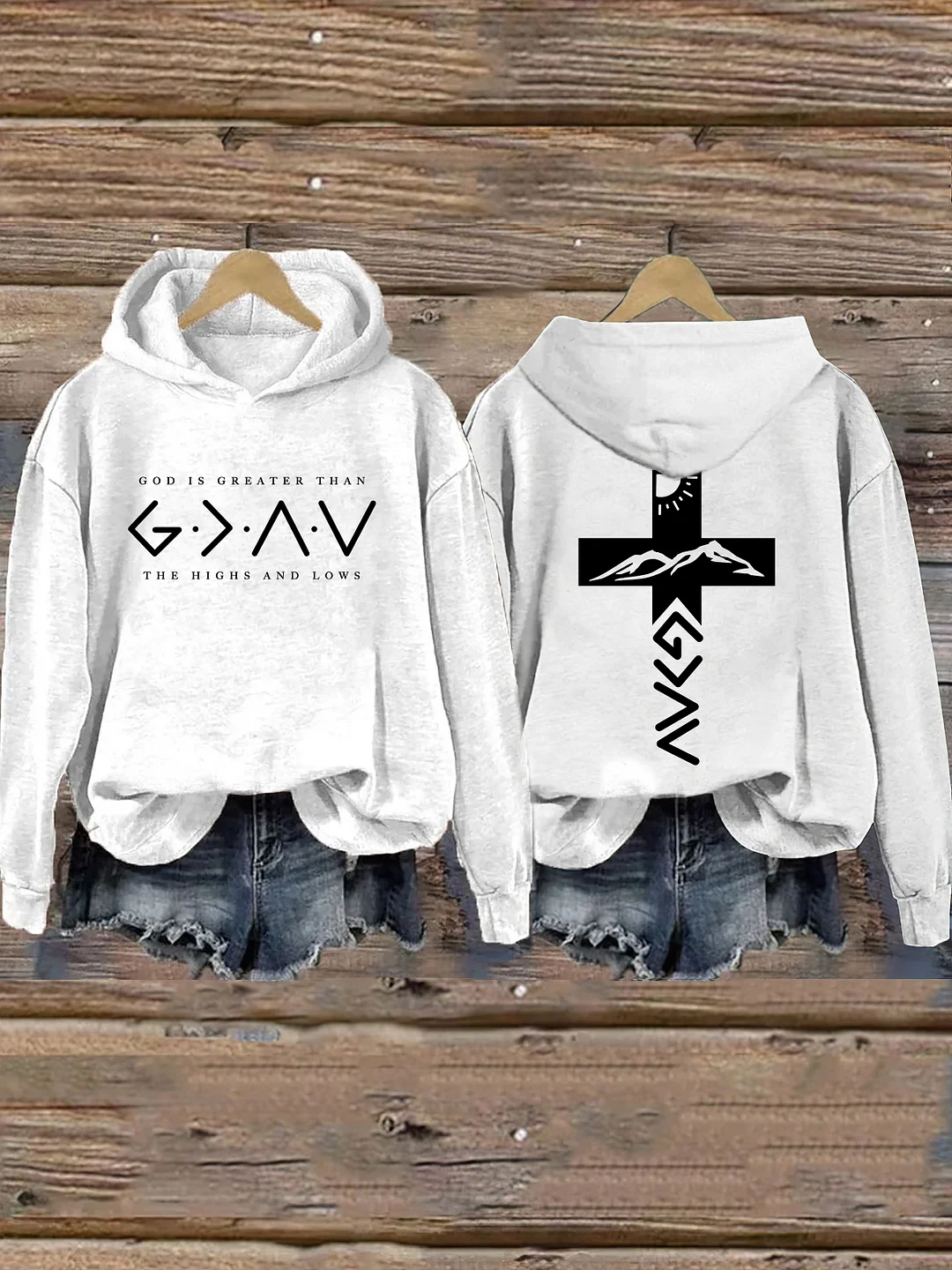 God Is Greater Than The Highs And Lows Hoodie
