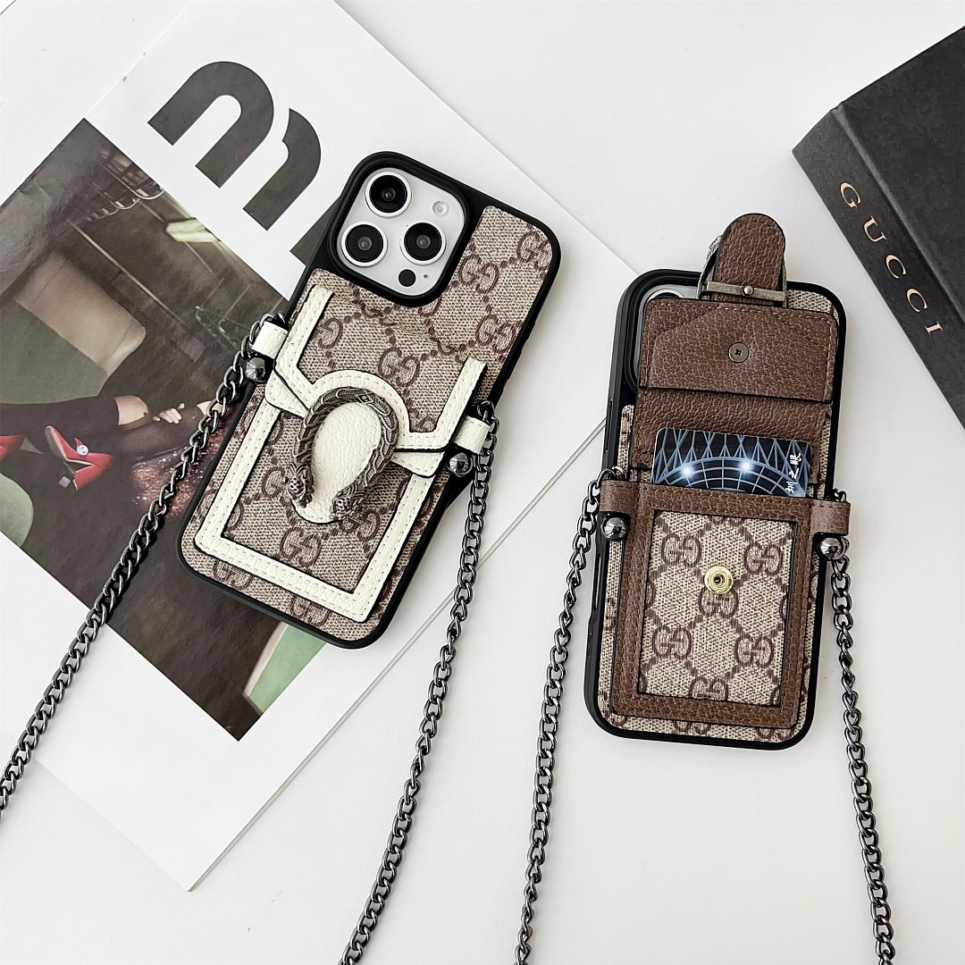 Gucci Dionysus GG Ophidia Leather Crossbody Bag Apple iPhone Case Samsung Galaxy Wallet Cover