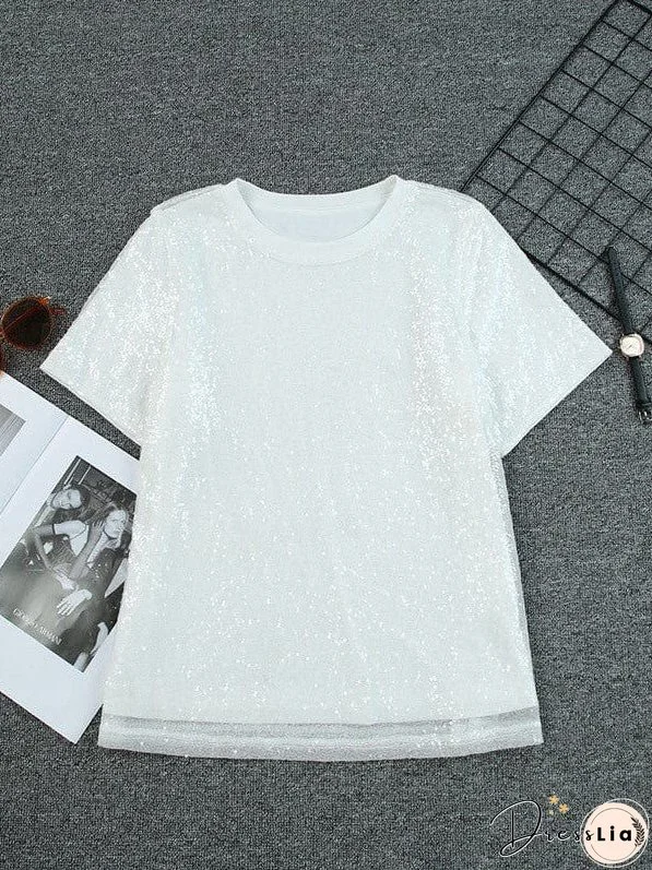 Women's Sequin Top