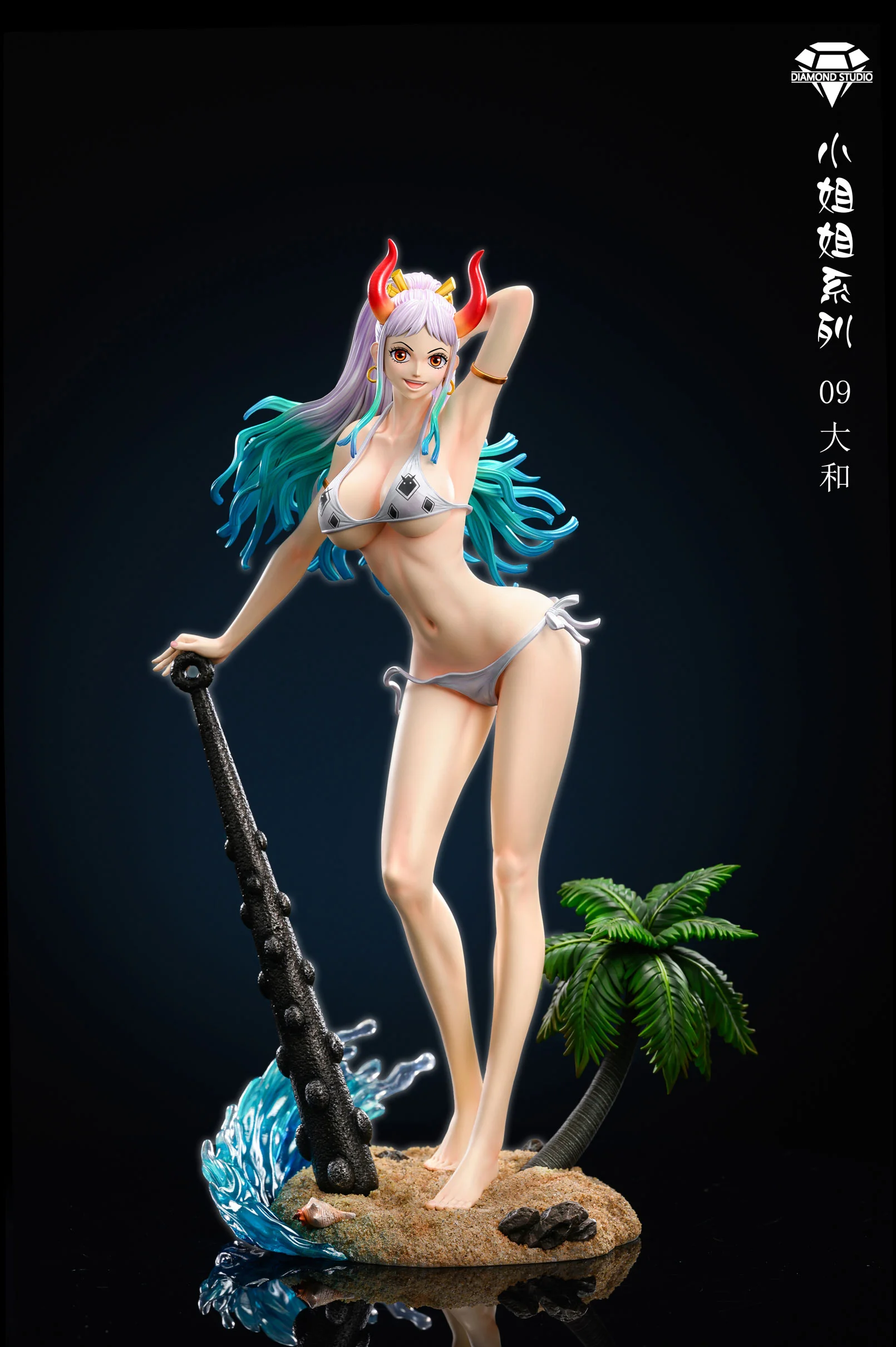 1/6 Scale Swimsuit Ver. Yamato - ONE PIECE Resin Statue - Diamond Studios  [In Stock]