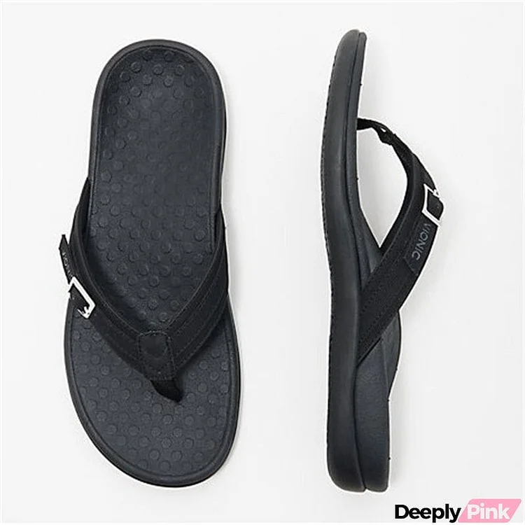 Casual Flat Heel Solid Color Flip-Flops