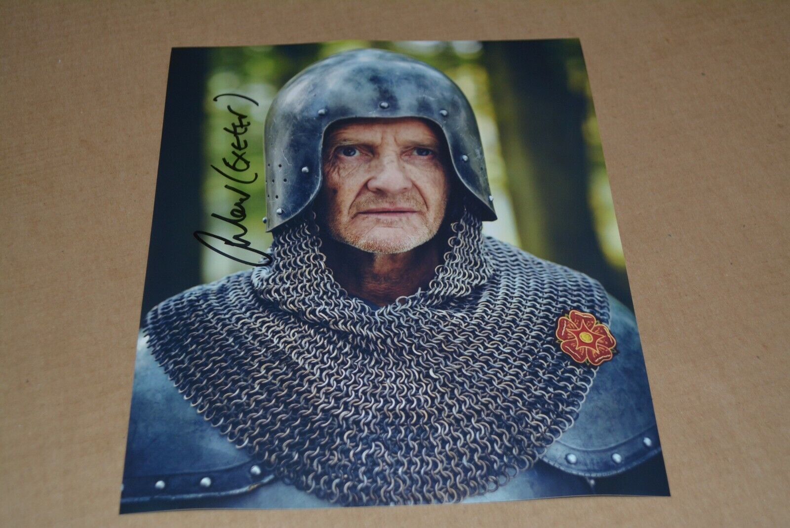 ANTON LESSER signed autograph In Person 8x10 20x25 cm MERLIN